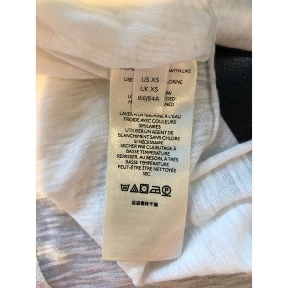 NWOT FREE PEOPLE On My Mind V-Neck Shirt LONG SLEEVE TOP - Picture 9 of 9